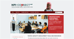 Desktop Screenshot of npi-connect.net